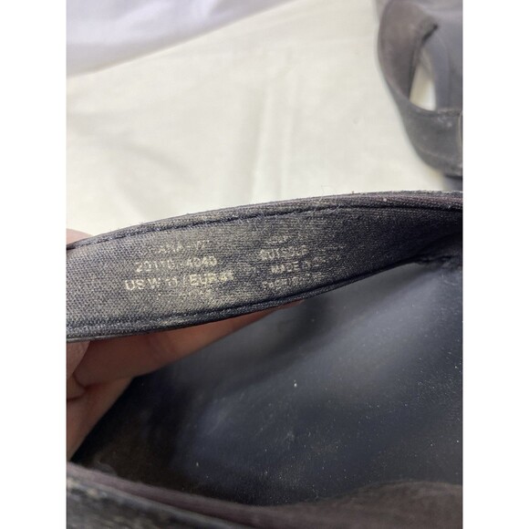 Olukai Ohana Women's Size 11 Black Thong Flip Flops Sandals Shoes - Picture 7 of 9
